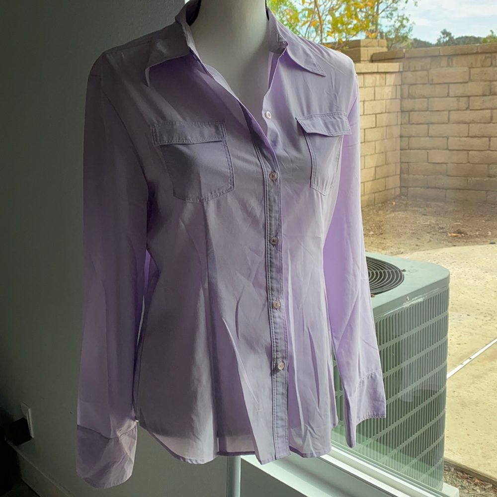 Express Stretch ladies dress shirt 9/10